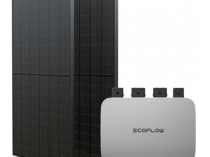 Комплект EcoFlow PowerStream - мікроінвертор 600W та сонячні панелі 2х400