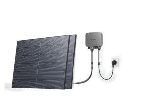 Комплект EcoFlow PowerStream - мікроінвертор 800W + сонячні панелі 2х400